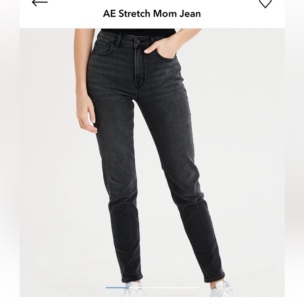 American Eagle stretch mom jeans